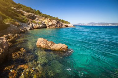 Türkiye. Bodrum. Denizden manzara