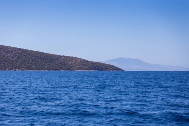 Türkiye. Bodrum. Denizden manzara