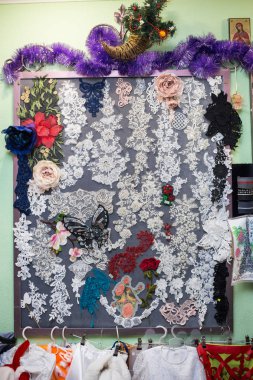 18 Aralık, 2017 - Vinnitsa, Ukrayna. S için çeşitli tekstil