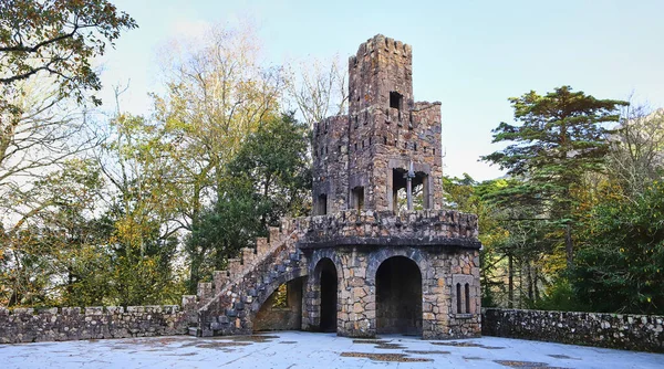 Elementy Konstrukcji Architektonicznych Quinta Regaleira Sintra Portugalia — Zdjęcie stockowe