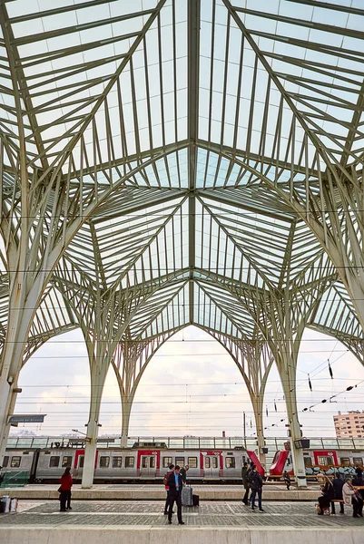 Lisszabon Portugália 2018 December Modern Építészet Híres Építész Santiago Calatrava — Stock Fotó