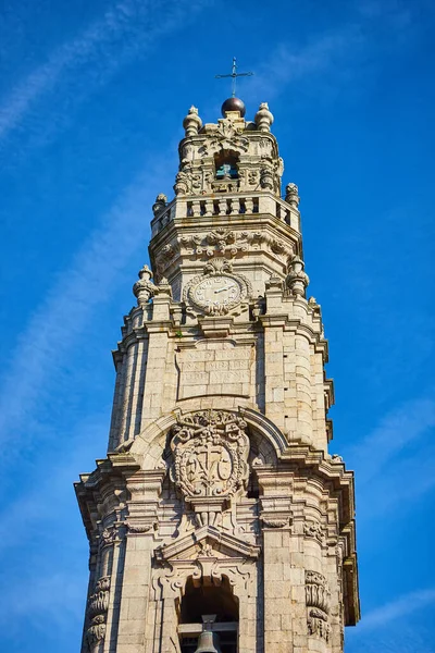 Clerigos Tower Torre Dos Clerigos Porto Portugal — Stock Photo, Image
