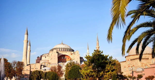 Istanbul Turecko Října 2019 Ayasofya Museum Hagia Sophia Parku Sultán — Stock fotografie