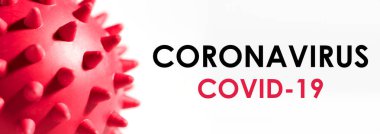 Beyaz arkaplanda CORONAVIRUS yazılıydı. Dünya Sağlık Örgütü WHO Coronavirus için yeni bir resmi isim koydu 