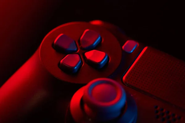 Вінниця Україна Квітня 2020 Sony Playstation Ps4 Контролер Dualshock Відео — стокове фото