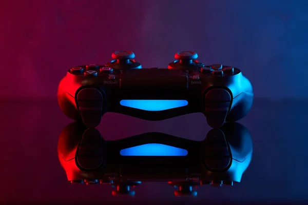 Вінниця Україна Квітня 2020 Sony Playstation Ps4 Контролер Dualshock Відео — стокове фото