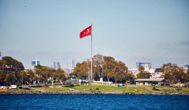 Türkiye bayrağı ve İstanbul görüşü - seyahat geçmişi