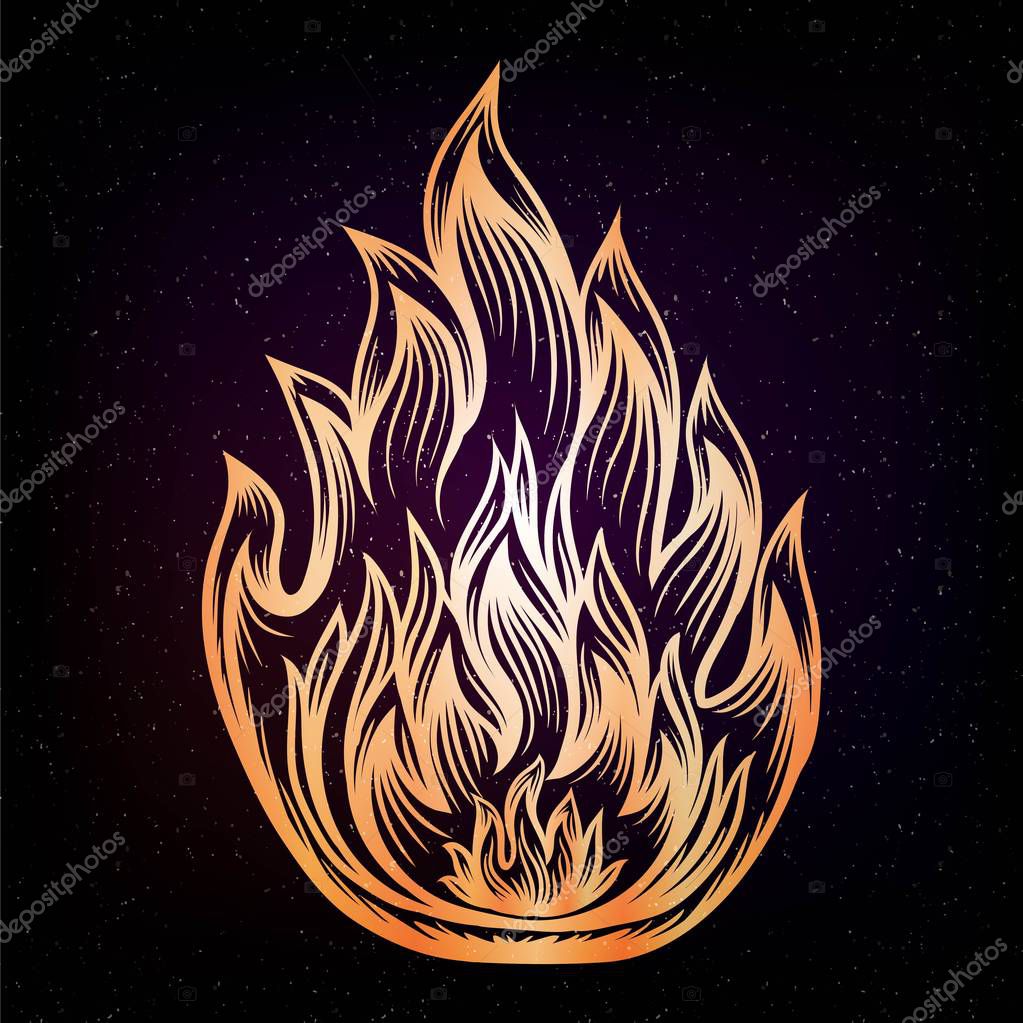 Malvorlage Feuer Flamme Kinder Ausmalbilder