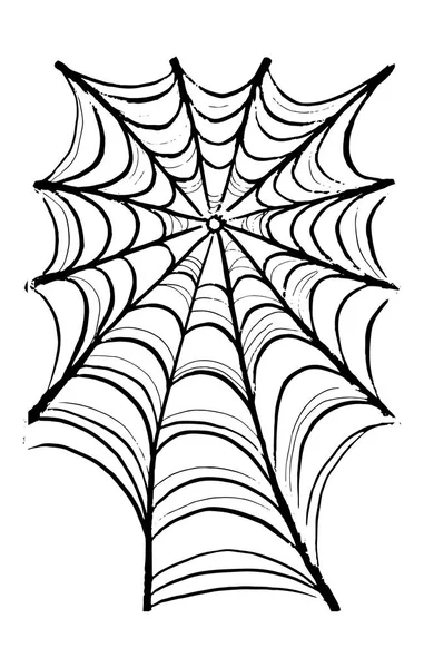 Ilustracja wektorowa spider web — Wektor stockowy