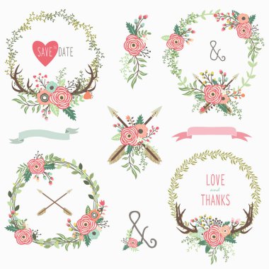 Kabile çiçek çelenk koleksiyonu