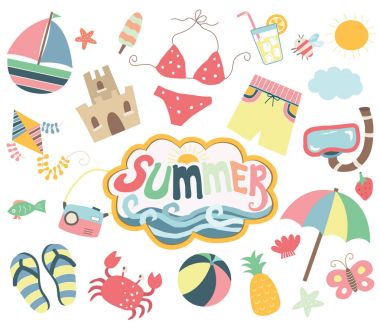 Happy Summer Day Collections clipart