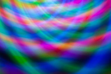 Bir hareketle renkli ışıkların arka plan