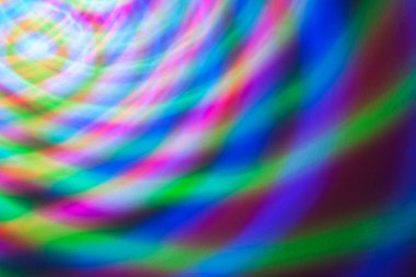 Bir hareketle renkli ışıkların arka plan