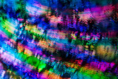 Bir hareketle renkli ışıkların arka plan