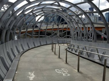 Melbourne 'deki Webb Köprüsü