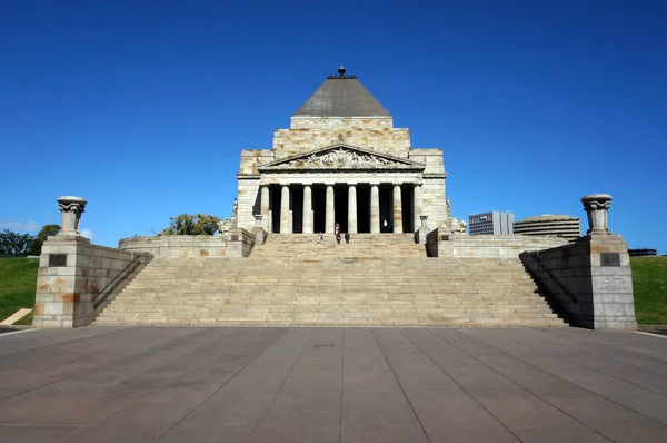 Melbourne Shrine of remembrance — Stock fotografie