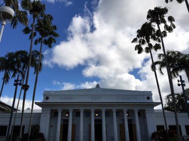 Cairns, şehir kitaplığı görünümü