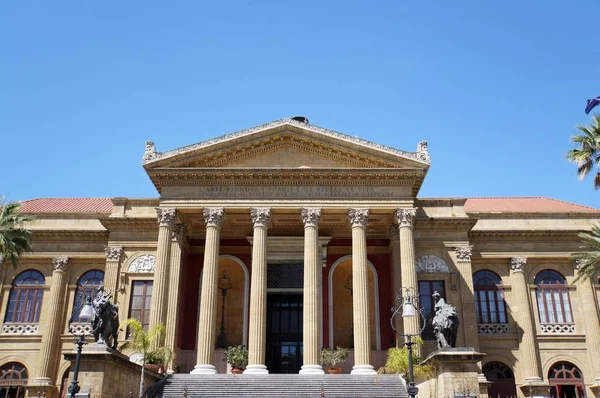 Teatro Massimo in Palermo — Stock Photo, Image