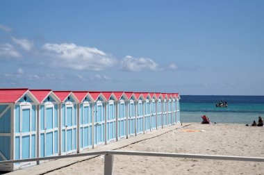 Mondello plaj kulübe