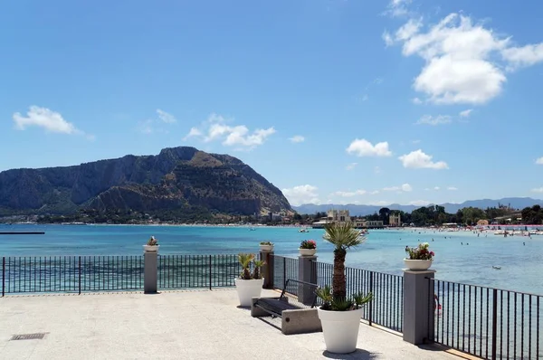 Blauw in Mondello — Stockfoto