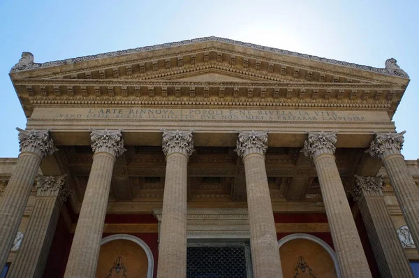 Teatro Massimo en Palermo — Foto de Stock
