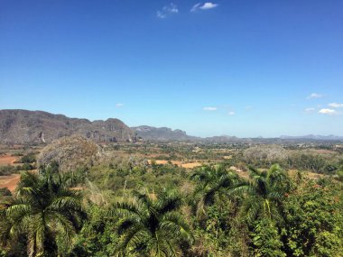 Vinales vadi manzaralı