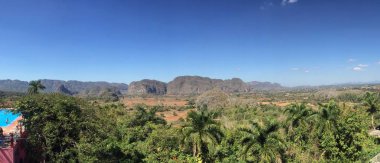 Vinales vadi Panorama görüş