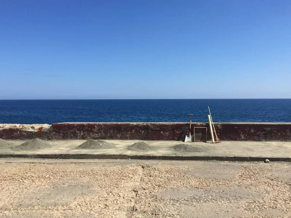 Jalan bekerja di Baracoa — Stok Foto