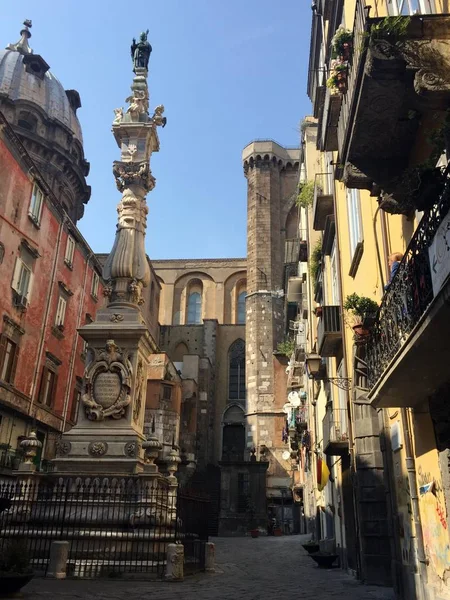 Naples street view — Stock Photo, Image