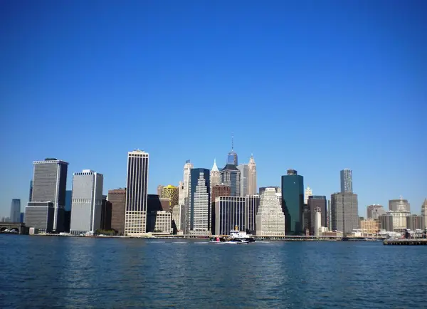 Manhattan nézet, NYC — Stock Fotó
