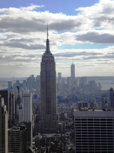 Alt Manhattan gökdelenler görünümü