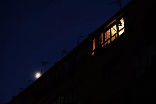 Gece ışıklı Windows