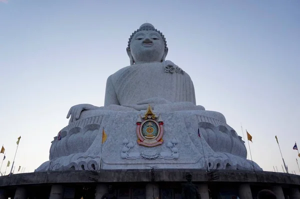 Вид на статую Большого Будды в Пхукете — стоковое фото