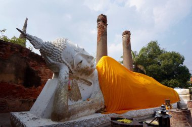 Wat Yai Chai Mongkhon, Ayutthaya Tapınağı yatan Buda heykeli