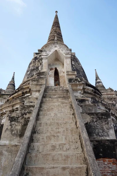Wat Phra Si Sanphet vista, Ayutthaya — Fotografia de Stock