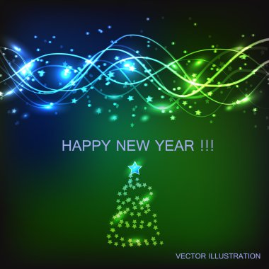 arka plan illüstrasyon soyut dalgalar.