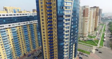 Hava mimarisi, sokakları yollar ve daireler, Moskova