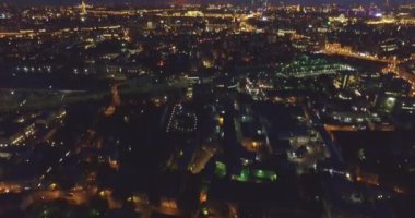 Hava gece ilçe şehir şehir ve Selam