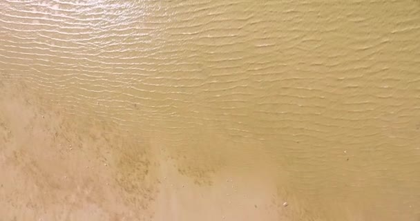 Aerial view of sea pattern — Stock Video