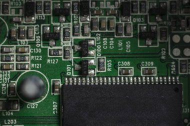 Elektronik bileşenler makro