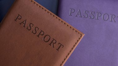 Pasaport yakın çekim