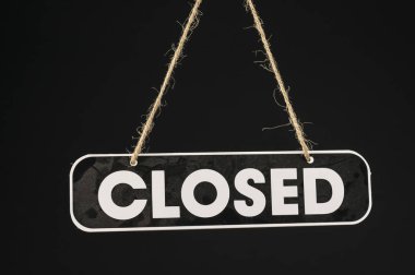 dükkan kapalı işareti