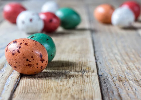 mini candy covered eggs in various colours