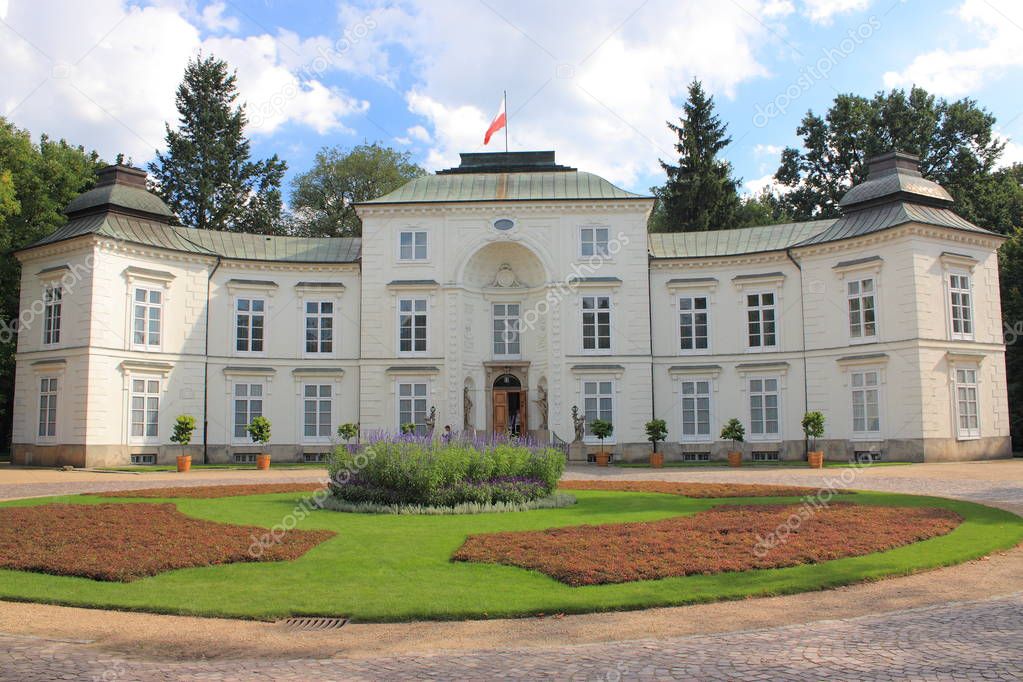 Mylewicki Palace in Warsaw.