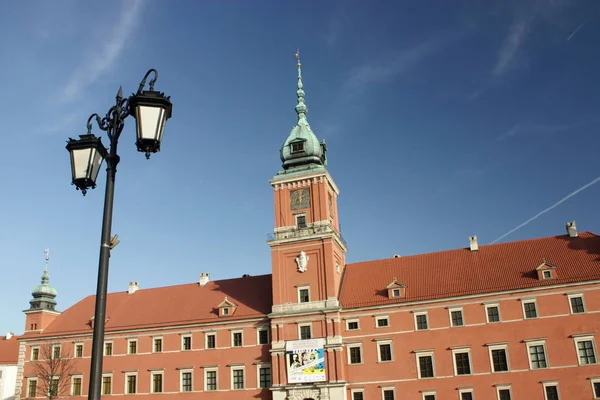 Királyi kastély Varsóban (Lengyelország) — Stock Fotó