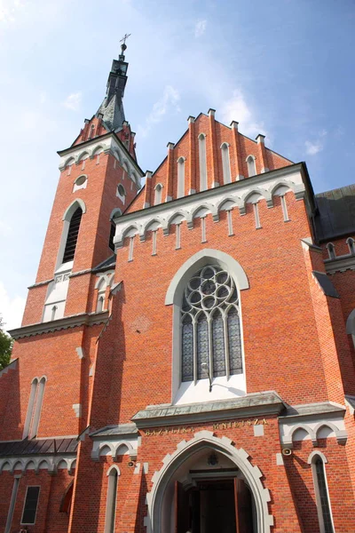 Малая базилика Св. Войч в Вавольнице (Польша) - Шрине Богородицы . — стоковое фото