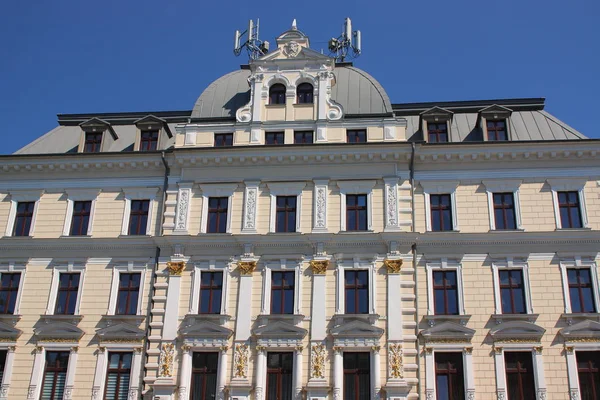 Zabytkowy Budynek Hotelu Prezydent Bielsko Biała Polska Silesia Zbudowany 1893 Zdjęcie Stockowe