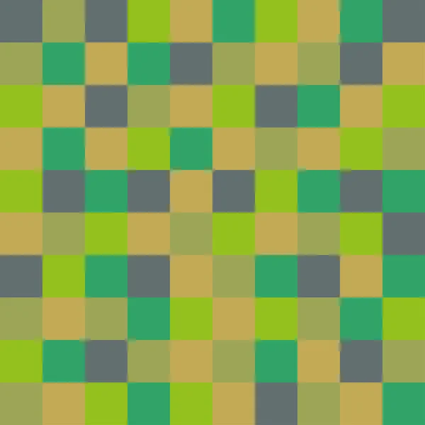 Patrón a cuadros verde y gris — Vector de stock