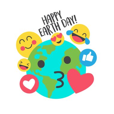 Dünya gün emoji ayarla
