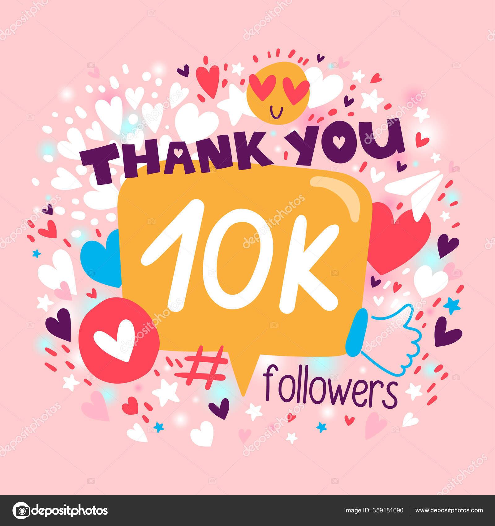 Vektorgrafiken 10k Follower Vektorbilder 10k Follower Depositphotos Vektorgrafiken 10k Follower Vektorbilder 10k Follower Depositphotos